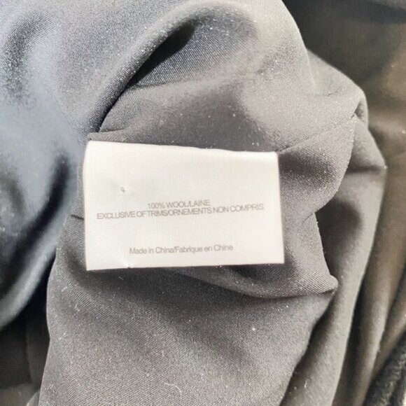 Tory Burch A-Line Wool Dress With Large Sequin Hem Detail Size Large - Picture 11 of 15